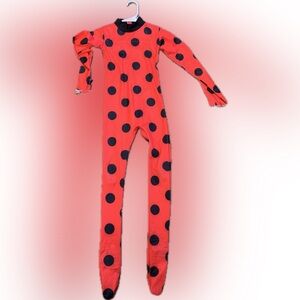 Ladybug Bodysuit Costume Size Medium